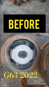 G63 2022 how to Front Differential Bush Replacement | Smooth Ride Fix! #AutoRepair #MechanicalWork