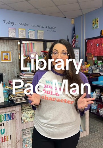 Library Pac-Man: A Fun Thursday with the School Librarian