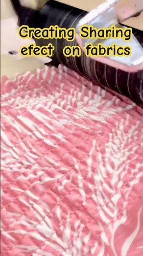 Fabric manipulation tutorials | Smocking machine | fabric smocking | How to gathering on fabrics