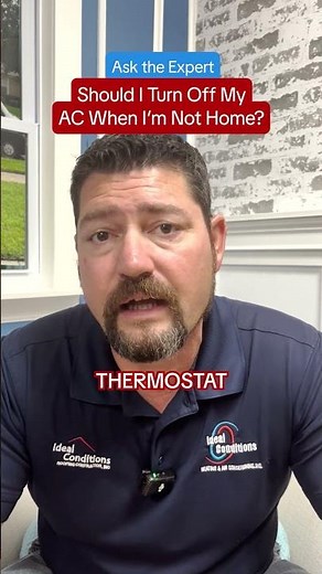 Should I Turn Off My AC When I'm Not Home?