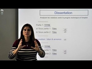 Des conseils pour réussir sa dissertation en économie