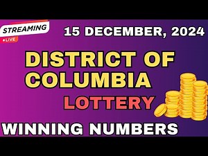 District of Columbia Midday Lottery Results For - 15 Dec, 2024 - DC-2 - DC-3 - DC-4 - DC-5