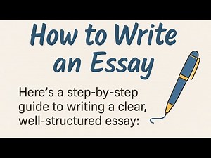 How to Write an Essay – Simple 5-Step Guide | Essay Easy