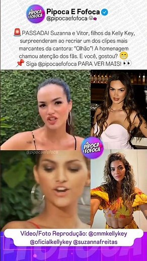 Suzanna and Vitor recreate Kelly Key's classic music video! 😍 #kellykey