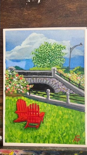 How to seal your gouache paintings with cold wax, it’s easier than you think. ￼