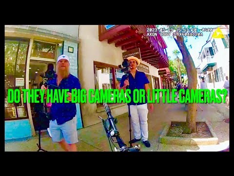 BodyCam-Amagansett Press & Watching The Watchmen In St. Augustine, Florida.
