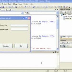 VB.Net Task 5 more if than else