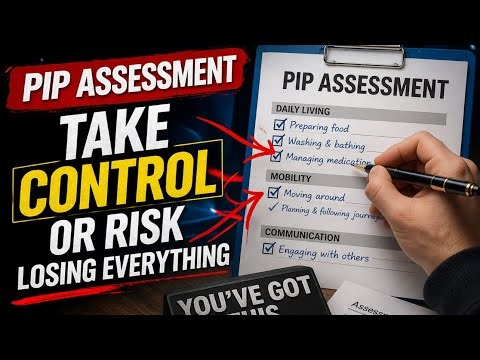 PIP assessment ? Take control now !