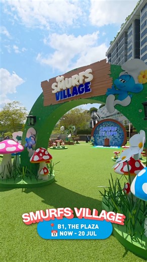 146 reactions · 42 shares | Hidden in plain sight: a magical Smurfs Village filled with wonder, whimsy, and all things blue ✨  B1, The Plaza  Now till 20 Jul | Waterway Point | Facebook