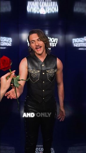 This one is for all the Bellas. From yours truly, AIDAN 🌹 | #Eurovision2026