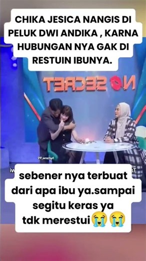 sakit bangat perasaan nya chika hubungan nya gak di restuin #chikajessica #vidioshort #shorts
