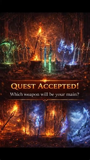Which weapon would you choose? #medieval #fantasy #rpg