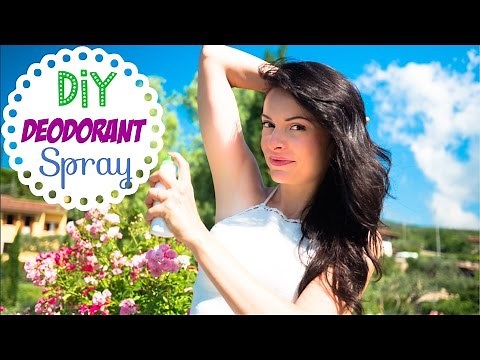 Homemade Deodorant Recipe: DIY Natural Deodorant Spray with Aloe Vera