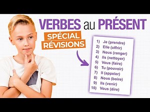 Exercice de CONJUGAISON des verbes au PRÉSENT (Français - Cycle 3 - CM1/CM2/6e)