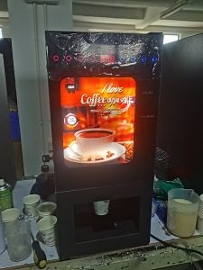 [Hot Item] Auto Cup Dispenser/ Office Use /Coin Operated Hot Coffee Vending Machine WF1-303V-A