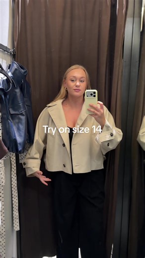 Trying on clothes at ZARA as a size 14 / mid size #tryon #midsize #size14 #tryon #clothes