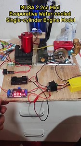 DIY Musa single cylinder engine #enginediy #miniengine #musaengine | Enginediy.com | Facebook