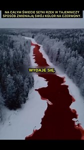 123K views · 7.1K reactions | Setki rzek w tajemniczy sposób zmieniają swój kolor #ciekawostka #fakty #ciekawostki | Niewytłumaczalne | Facebook