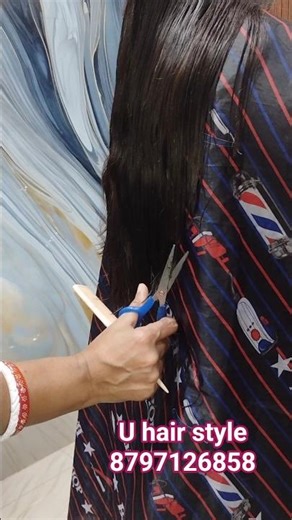 23 March 2026Easy U hair style#hair cut#simple hair cut tutorial in beauti parlour#yt short