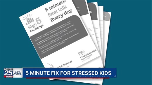 The High 5 Challenge: 5 Minute Fix For Stressed Out Kids