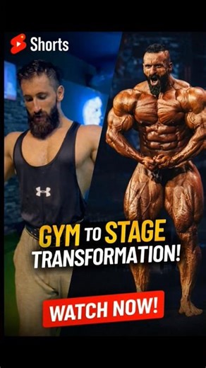 From Gym to Stage 😳🔥 Insane Transformation! #shorts