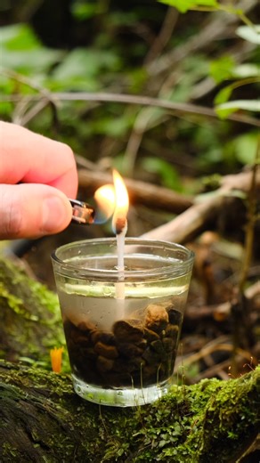 Cool idea for camping: DIY Candle That Lasts for Hours! #camping #survival #lifehacks #bushcraft #diy | Wilderness Wanderer Bushcraft