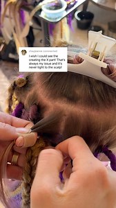 5.4K views · 2.1K reactions | We are loving all of your questions! Creating an X at the base of your extension is very crucial in the braiding process. We know it can be tricky, but we hope this visual helps you understand a little better. What other questions do you have? #dreadfullhippie #dreads #dreadhead | DreadFullHippie | Facebook