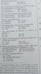 56K views · 1K reactions | General knowledge MCQS updated | CSS with Umar | Facebook