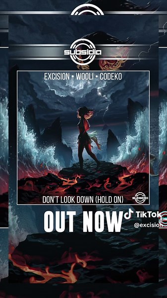 @Wooli and I just put out our newest track Don't Look Down (Hold On) with @Codekomusic & @Annika Wells Excited for it to be here! 🔥 #excision #wooli #dubstep #newmusic #edmtiktok