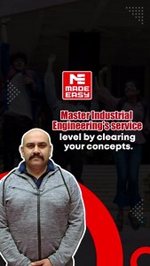 Elevate Your Expertise in Industrial Engineering Services: Start with a Rock-Solid Foundation!  Let's clear our Service Level Concept of Industrial Engineering. #servicelevel #industrialengineering #conceptseries #MADEEASY | MADE EASY | Facebook