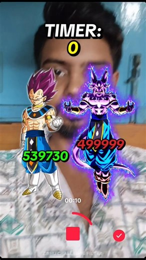 VEGETA VS LORD VEER RAS FILTER #shorts #trending #viral