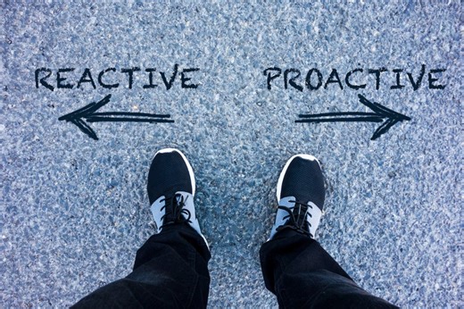 Is It Better to Be Reactive or Proactive?