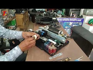 How to disembale canon g3010 and Head Cable, belt, encoder change || head cable, encoder, belt #tskc