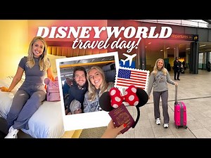 WALT DISNEY WORLD TRAVEL DAY VLOG! ✈️ | Hilton Gatwick | No1 Lounge | Disney's All Star Music Resort