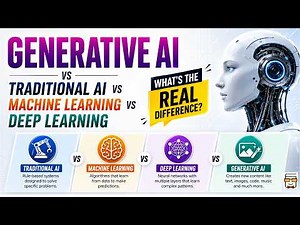 Generative AI vs Deep Learning vs Machine Learning vs Traditional AI | GenAI vs AI vs DL vs ML