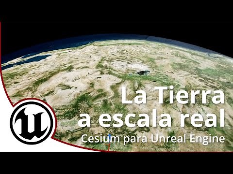 Cómo crear un mapa a escala real de la Tierra en Unreal engine