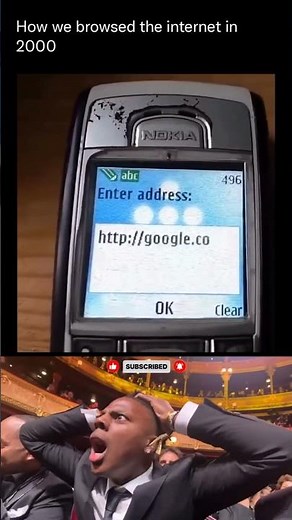 How We Browsed The Internet In 2000 🌐📞