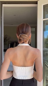 26K views · 43 reactions | The perfect low bun in under 20 seconds 癩✨ Nichole Ciotti shows us how to create this sleek & chic updo in a matter of seconds  Save this fall hair inspo + shop hair accessories on REVOLVE Beauty here: https://revolve.visitlink.me/MDeCXg | REVOLVE | Facebook