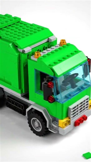 Watch a Lego Garbage Truck Build Animation for Fun and Inspiration