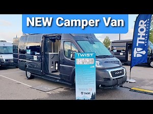 Your First Look At The NEW 2023 TWIST Camper Van!