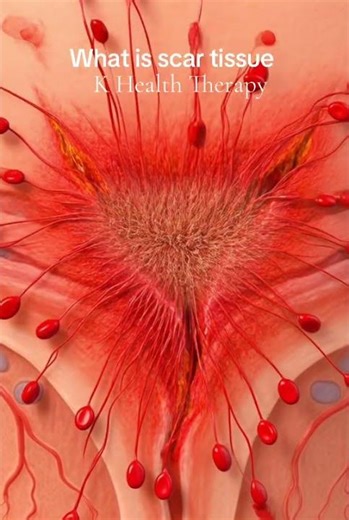 What is scar tissue?