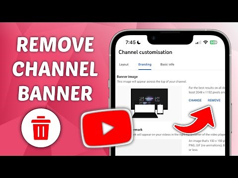 How to Remove YouTube Channel Banner on Mobile - Delete YouTube Channel Banner