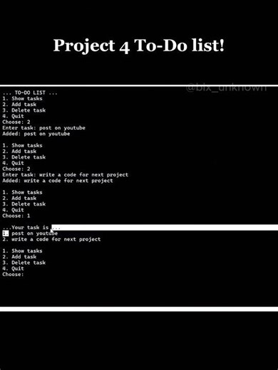 Project 4 // To-Do-list