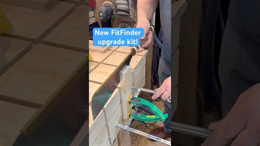 The new MicroJig FitFinder upgrade kit includes a marking gauge! #workshop woodworking #handtools