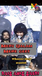 374K views · 10K reactions | इच्छाधारी लोग है ये | Rais Anis Sabri Qawwali | #raisanissabri #qawwali #newqawwali #meriqalammeregeet | Meri Qalam Mere Geet 2.0 | Facebook