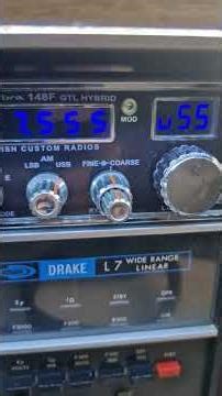 RARE Custom Cobra 148F-GTL w/ LC-6404 | One of a Kind CB Radio Build! #cbradios #vintage #radiocoms