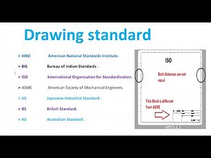 Drawing Standards || Engineering Drawing – 10
