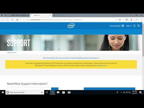 Intel NUC Windows 10 Drivers Install