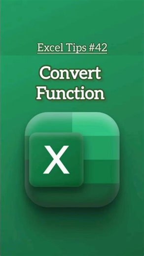 Convert Units in Excel — Easy Trick |