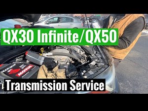 Infiniti QX30 Transmission Service/Drain And Fill Plug Location/Transmission Fluid.